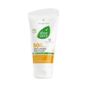 Слънцезащитен Anti-aging Флуид с фактор 50, Aloe Vera LR