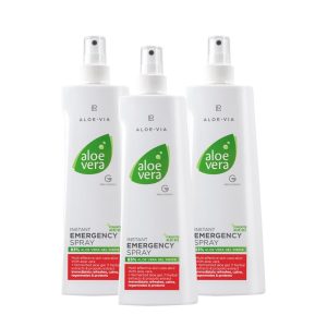 Aloe Vera Бързо действащ Спрей за спешна помощ с ферментирал гел Алое вера, Троен комплект 3 х 400 мл