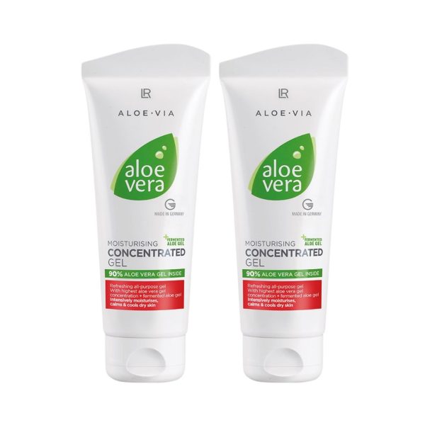 Aloe Vera Хидратиращ Гел-концентрат с ферментирало Алое Вера LR, Двоен комплект
