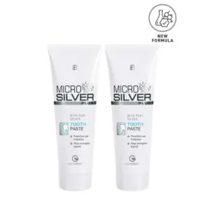 Паста за зъби против Пародонтоза MICROSILVER PLUS, Двоен комплект НОВА ФОРМУЛА