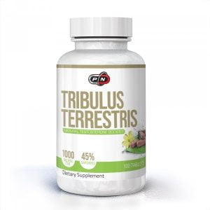 Tribulus Terrestris 1000 мг за Силна Потентност - 100 табл, Pure Nutriotion