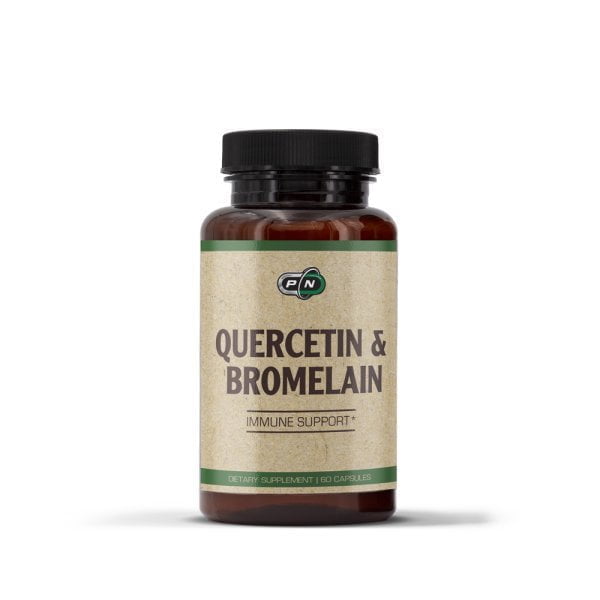 Quercetin and Bromelain за Ставите и Хрущялите - 60 капсули, Pure Nutriotion