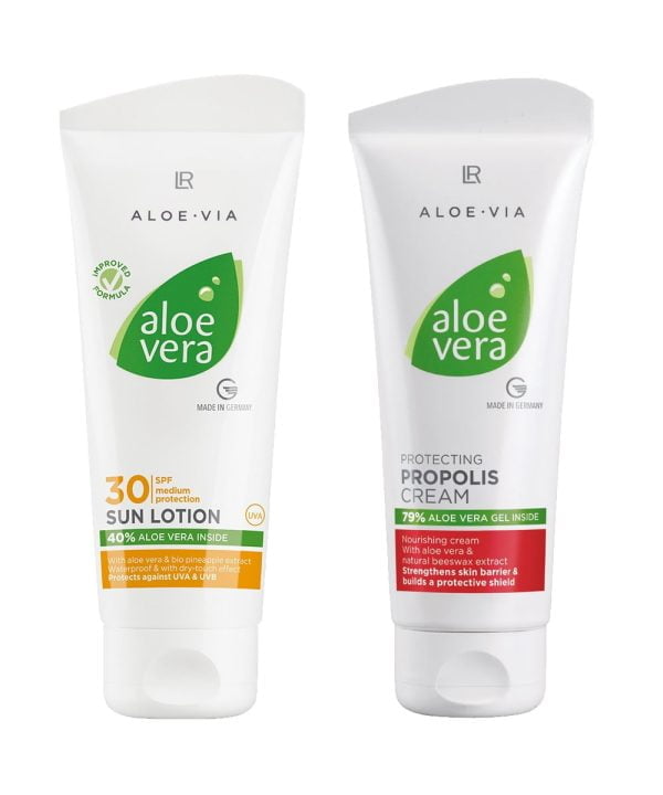 Комплект за Защита и Подхранване на Кожата през Лятото, LR Aloe Vera