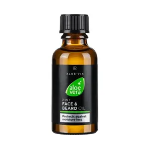 Масло за лице и брада 2в1 Aloe Vera, предпазващо кожата и брадата от дехидратация
