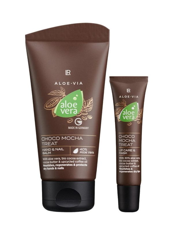 Комплект за Нежна Грижа за Устните и Ръцете Choco Mocha Treat