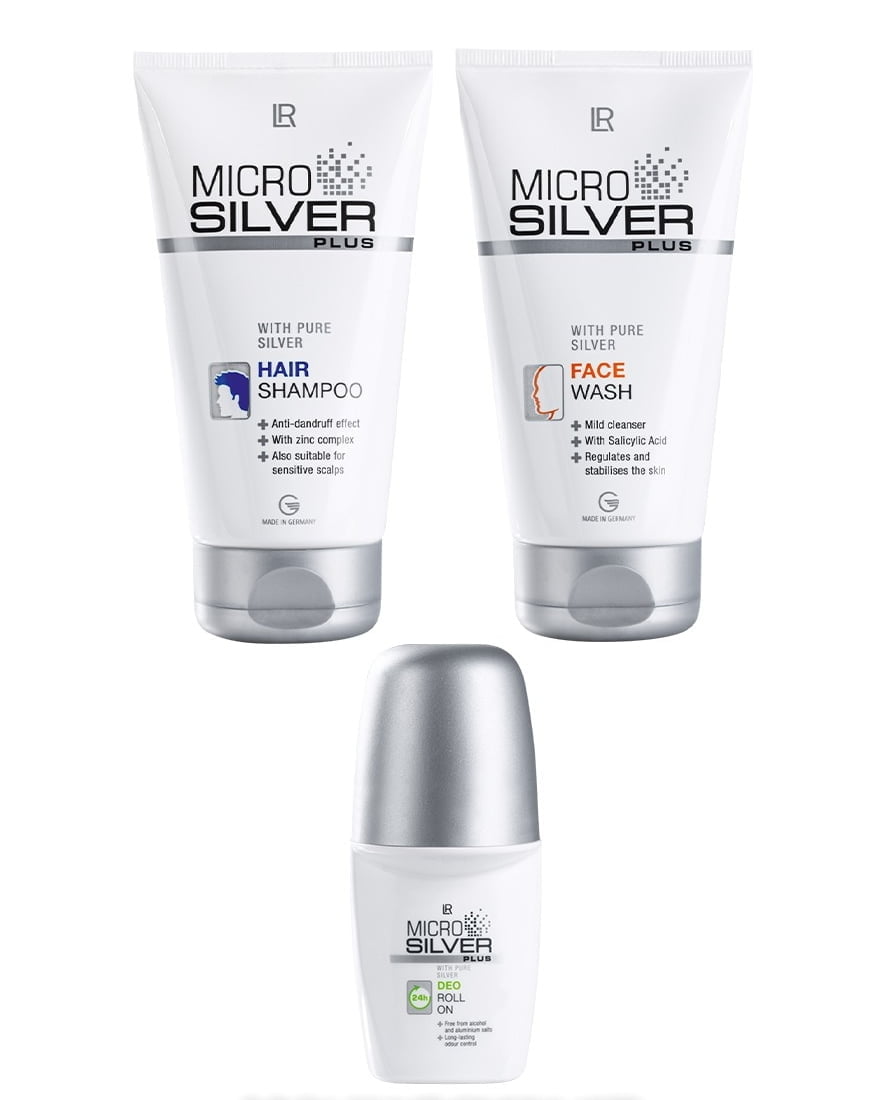 Комплект за Грижа за Тялото MICROSILVER PLUS