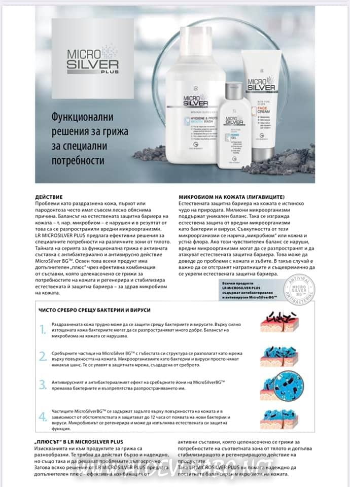 Антибактериален Спрей за Устa за Цялостна Защита и Освежаване Microsilver Plus, LR Hygiene & Protection - Image 3